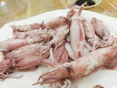 白灼鱿鱼-众味海鲜大排档·活海鲜·潮汕味(南澳店)