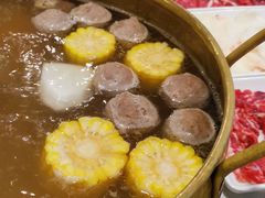 手锤牛肉丸锅底-食潮汕头鲜牛馆(望京保利店)