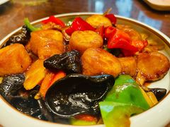 红烧日本豆腐-清真  吐鲁番餐厅(牛街店)