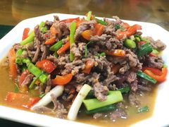 爆炒牛肉-五彩雪域藏餐馆