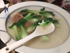 青菜榨菜肉丝汤-芳芳私房菜·精做淮扬菜(承德路店)