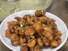 糖醋里脊-芦茨金富饭庄·25年老字号·专做稻草鸡