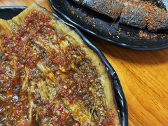 烤蒜蓉茄子-二红烧烤排骨串(麦岛店)