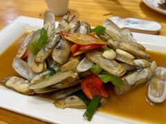 香葱炒蛏子-金地利海鲜酒楼(清凉门店)