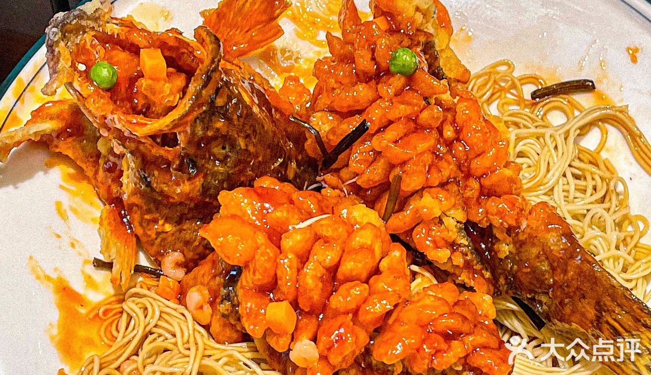 苏州老字号面馆🍜松鼠桂鱼面果然yyds‼️