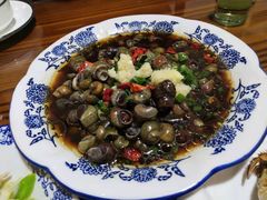 秘制太湖丝螺-呼吸森林·生态农庄农家乐私房菜