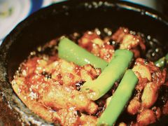 石锅杭椒牛蛙-桂满陇天书(南京德基旗舰店)