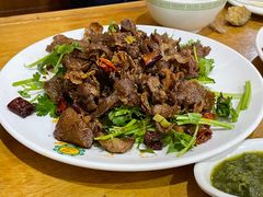 葱爆羊肉-正蓝旗草原特蒙餐