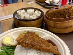 秘制大排荷叶饭-巧燕坊一笼一蒸(庆春广场地铁站店)