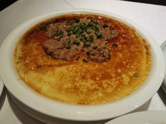 梅菜肉饼蒸农家蛋-山泉公馆酒家(广州东站店)