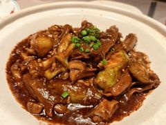 沙茶糯米茄子焖鹅掌-小炳胜(卓悦中心店)