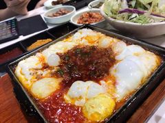 铁板鸡蛋-梅梅家的烤肉店(槐北路店)