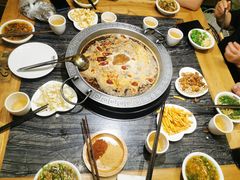 火锅-杨肥肠火锅大排档(火车站花园店)