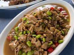 笋干毛豆肉丁-老太婆饭店(新富路店)