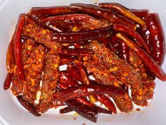 刀口辣椒陈皮黑豚肉-映水芙蓉(长宁来福士店)