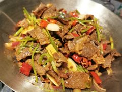 干锅香辣肥牛片-悦宴·雅致餐厅(绿地蓝海店)