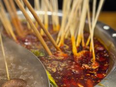 -拈签一笑黄牛肉辣卤串串