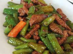 杭椒牛柳-添福来墨鱼饺子 · 海鲜东北菜(大连星海·黄浦路店)