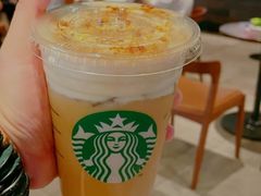 焦糖慕斯燕麦拿铁-星巴克(武汉光谷青年汇店)