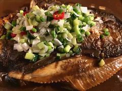-探鱼·鲜青椒爽麻烤鱼(三水广场店)