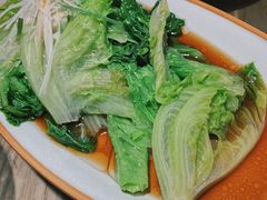 白灼生菜-小菜园新徽菜(常州金坛吾悦店)
