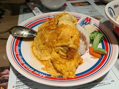 滑蛋包五香肉丁饭-敏华冰厅(天河城店)