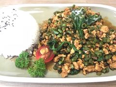 泰式罗勒辣鸡肉粒配饭-朗迪姆餐厅(丰尚国际广场店)