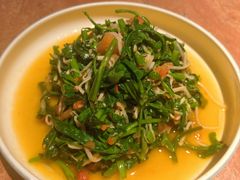 酸笋炒空心菜-浩海火燒雲傣家菜(芮欧百货店)