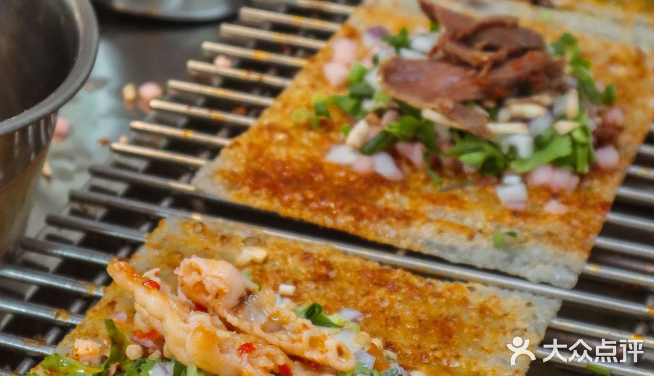 在海口终于吃到了‼️比四川还好吃的烤苕皮🔥