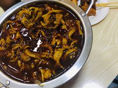 -老红桥炸灌肠牛肚锅烧烤(定福庄店)