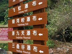 导游图-黄满寨瀑布