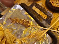 -路边摊小炉子烧烤