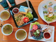 -蝶豆花蓝面条