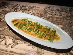 金银蒜蒸秋葵-绿茶餐厅(乐峰广场店)