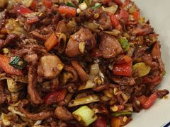 白辣椒炒鸡胗-新新湘菜馆(新中街二条店)