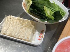 素菜拼盘-蜀留香火锅(西南角店)