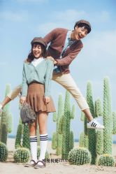 俏皮可爱-巴黎婚纱摄影工作室