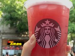 冰摇桃桃乌龙茶-星巴克(扬州珍园店)