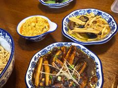 现炒鳝丝拌面-孙盛兴奥灶面馆·蟹黄面·三虾面(山塘街总店)