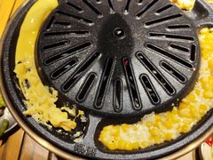 -山野的朋友露营炭火烤肉