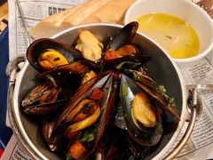 牛油白酒煮青口-阿甘虾餐厅(凌霄阁店)