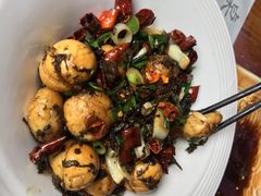酸菜炒汤圆-侯家庄阿才有品私房菜馆