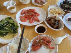 白灼红虾仔-鹏城人家海鲜酒家·23年老字号(较场尾店)