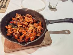 陈酒醋炒鲜虾蘑菇-夏朵餐厅(丁香店)