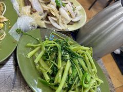 椒丝腐乳通菜-贞姨美食·老字号海鲜大排档