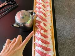 一米长盘牛五花-犟牛家·榴莲烤肉(五棵松店)