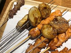 烤杏鲍菇-臻炙大舍烤串(天龙家园店)