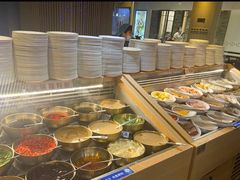 自助调料区-火炉火自助餐(悠唐购物中心店)