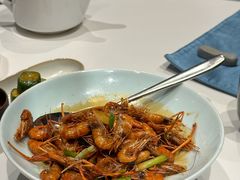 杭州油爆虾-杭州西湖柳莺里酒店·闻莺厅