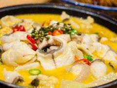 酸汤龙利鱼-冠州宴·海鲜烤鸭民间菜(冠县店)